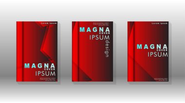 Soyut vektör düzeni arka planı. Broşürbroşürler, yıllık dergi vektör şablonları vb. için.