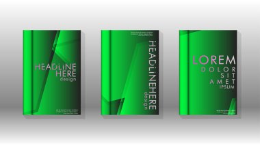 Soyut vektör düzeni arka planı. Broşürler, yıllık, dergi, vektör şablonları vb. için.