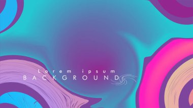 soyut arka plan girdap renkli daire dalga vektörü eps 10