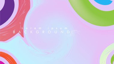 soyut arka plan girdap renkli daire dalga vektörü eps 10