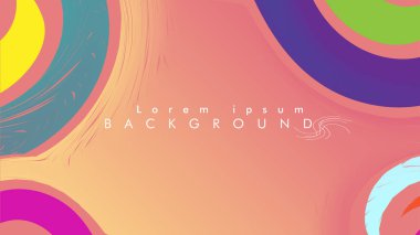 soyut arka plan girdap renkli daire dalga vektörü eps 10