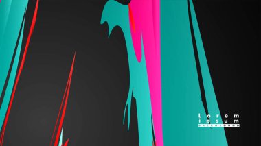 Renkli geometrik arka planlar. Basit form kompozisyonu. Eps10 vektör şablonu