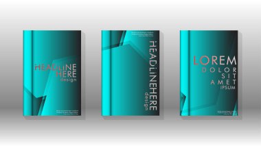 Soyut vektör düzeni arka planı. Broşürler, yıllık, dergi, vektör şablonları vb. için.