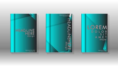 Soyut vektör düzeni arka planı. Broşürler, yıllık, dergi, vektör şablonları vb. için.