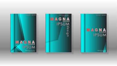 Soyut vektör düzeni arka planı. Broşürler, yıllık, dergi, vektör şablonları vb. için.