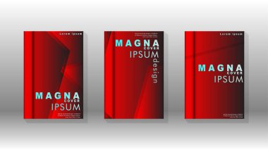 Soyut vektör düzeni arka planı. Broşürbroşürler, yıllık dergi vektör şablonları vb. için.