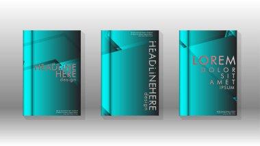 Soyut vektör düzeni arka planı. Broşürler, yıllık, dergi, vektör şablonları vb. için.