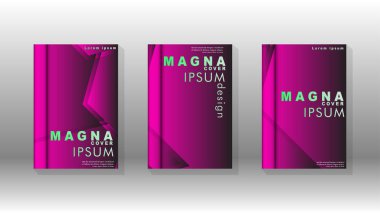 Soyut vektör düzeni arka planı. Broşürler, yıllık, dergi, vektör şablonları vb. için Eps 10'da altıgen desenlerin modern tasarımı