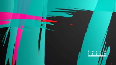 Renkli geometrik arka planlar. Basit form kompozisyonu. Eps10 vektör şablonu