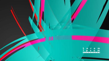 Renkli geometrik arka planlar. Basit form kompozisyonu. Eps10 vektör şablonu