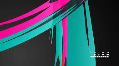 Renkli geometrik arka planlar. Basit form kompozisyonu. Eps10 vektör şablonu