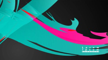 Renkli geometrik arka planlar. Basit form kompozisyonu. Eps10 vektör şablonu