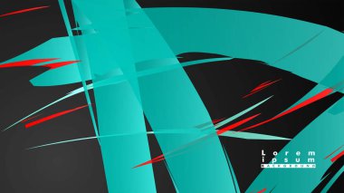 Renkli geometrik arka planlar. Basit form kompozisyonu. Eps10 vektör şablonu