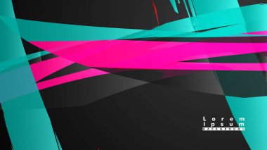 Renkli geometrik arka planlar. Basit form kompozisyonu. Eps10 vektör şablonu