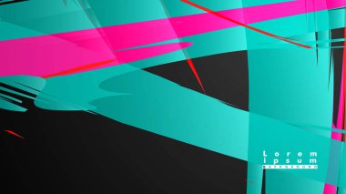 Renkli geometrik arka planlar. Basit form kompozisyonu. Eps10 vektör şablonu