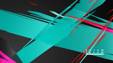 Renkli geometrik arka planlar. Basit form kompozisyonu. Eps10 vektör şablonu