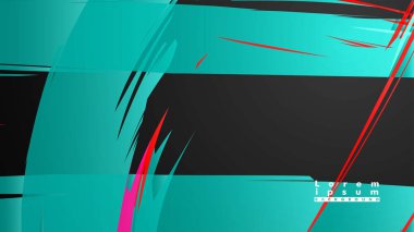 Renkli geometrik arka planlar. Basit form kompozisyonu. Eps10 vektör şablonu