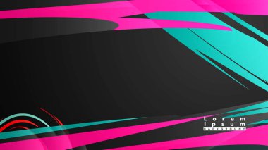 Renkli geometrik arka planlar. Basit form kompozisyonu. Eps10 vektör şablonu