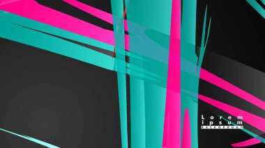 Renkli geometrik arka planlar. Basit form kompozisyonu. Eps10 vektör şablonu