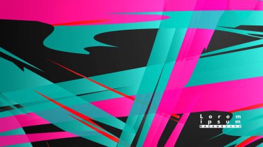 Renkli geometrik arka planlar. Basit form kompozisyonu. Eps10 vektör şablonu