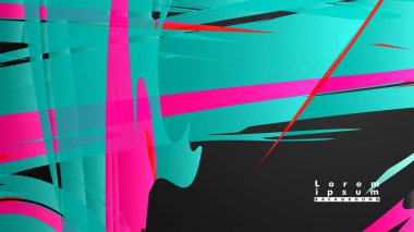 Renkli geometrik arka planlar. Basit form kompozisyonu. Eps10 vektör şablonu