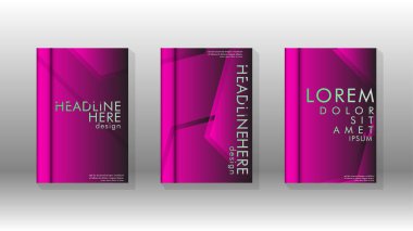 Soyut vektör düzeni arka planı. Broşürler, yıllık, dergi, vektör şablonları vb. için Eps 10'da altıgen desenlerin modern tasarımı