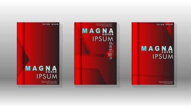 Soyut vektör düzeni arka planı. Broşürbroşürler, yıllık dergi vektör şablonları vb. için.