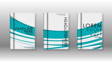 Arka kapak sıvı elemanları ile. Tasarım kavramı kitap. Fütüristik iş düzeni. Dijital poster şablonu. Tasarlamak vektör - eps10