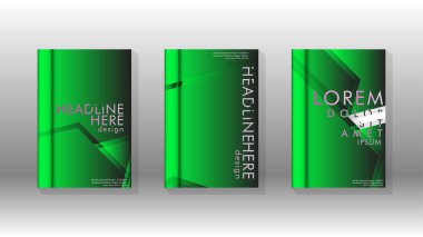 Soyut vektör düzeni arka planı. Broşürler, yıllık, dergi, vektör şablonları vb. için.