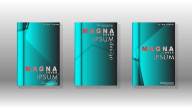 Soyut vektör düzeni arka planı. Broşürler, yıllık, dergi, vektör şablonları vb. için.