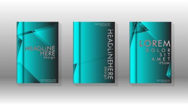 Soyut vektör düzeni arka planı. Broşürler, yıllık, dergi, vektör şablonları vb. için.