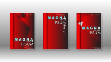 Soyut vektör düzeni arka planı. Broşürbroşürler, yıllık dergi vektör şablonları vb. için.