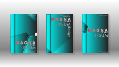 Soyut vektör düzeni arka planı. Broşürler, yıllık, dergi, vektör şablonları vb. için.