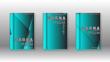 Soyut vektör düzeni arka planı. Broşürler, yıllık, dergi, vektör şablonları vb. için.