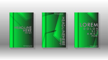 Soyut vektör düzeni arka planı. Broşürler, yıllık, dergi, vektör şablonları vb. için.