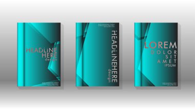 Soyut vektör düzeni arka planı. Broşürler, yıllık, dergi, vektör şablonları vb. için.