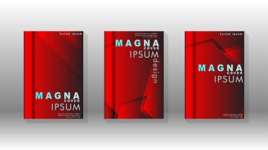 Soyut vektör düzeni arka planı. Broşürbroşürler, yıllık dergi vektör şablonları vb. için.