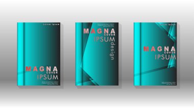 Soyut vektör düzeni arka planı. Broşürler, yıllık, dergi, vektör şablonları vb. için.