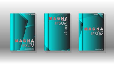 Soyut vektör düzeni arka planı. Broşürler, yıllık, dergi, vektör şablonları vb. için.