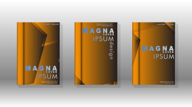 Soyut vektör düzeni arka planı. Broşürler, yıllık, dergi, vektör şablonları vb. için.