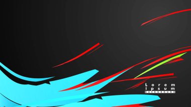 Renkli geometrik arka planlar. Basit form kompozisyonu. Eps10 vektör şablonu