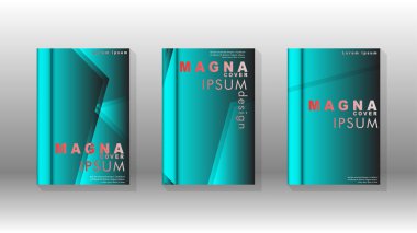 Soyut vektör düzeni arka planı. Broşürler, yıllık, dergi, vektör şablonları vb. için.