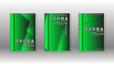 Soyut vektör düzeni arka planı. Broşürler, yıllık, dergi, vektör şablonları vb. için.