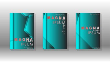 Soyut vektör düzeni arka planı. Broşürler, yıllık, dergi, vektör şablonları vb. için.