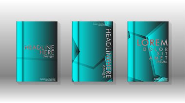 Soyut vektör düzeni arka planı. Broşürler, yıllık, dergi, vektör şablonları vb. için.