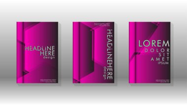 Soyut vektör düzeni arka planı. Broşürler, yıllık, dergi, vektör şablonları vb. için Eps 10'da altıgen desenlerin modern tasarımı