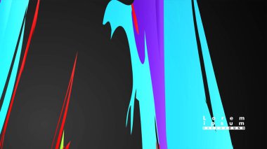 Renkli geometrik arka planlar. Basit form kompozisyonu. Eps10 vektör şablonu