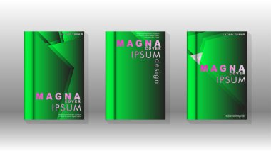 Soyut vektör düzeni arka planı. Broşürler, yıllık, dergi, vektör şablonları vb. için.