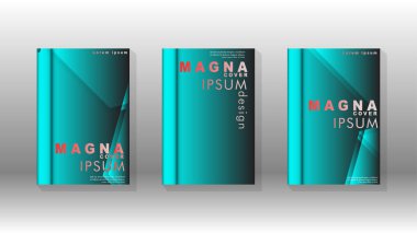 Soyut vektör düzeni arka planı. Broşürler, yıllık, dergi, vektör şablonları vb. için.