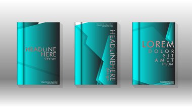 Soyut vektör düzeni arka planı. Broşürler, yıllık, dergi, vektör şablonları vb. için.